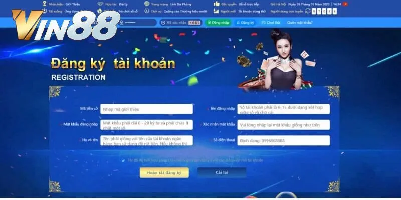 Câu hỏi thường gặp khi đăng ký tài khoản
